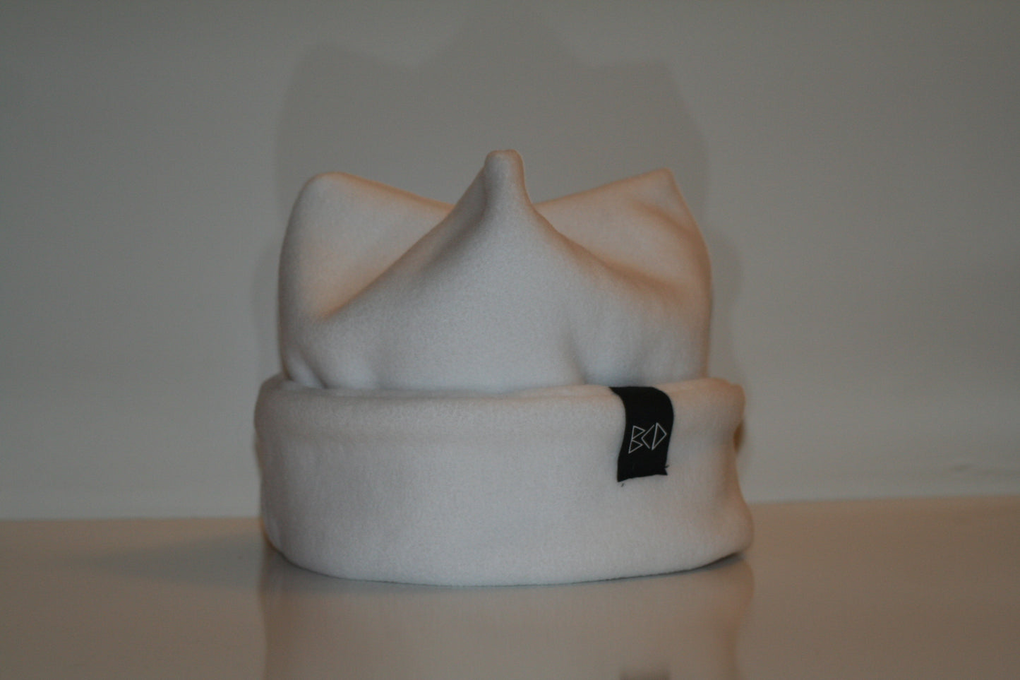 Handmade 4 Point Reversable Fleece Beanie